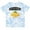 Tie Dye Blue, variant on Inktastic Powered by Macaroni and Cheese Boys or Girls Toddler T-Shirt