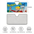 thumbnail image 4 of Richie Rich-theme Windshield Sun Shade Front Protector Folding Car Sun Visor Blocks Uv Rays Keeps Your Vehicle Cool56in*30in(140cm*76cm), 4 of 6