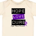 thumbnail image 4 of Inktastic Cystic Fibrosis Hope Love Cure Boys or Girls Baby Bodysuit, 4 of 5