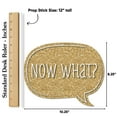thumbnail image 6 of Big Dot of Happiness Gold Graduation Party - 2026 Grad Photo Booth Props Kit - 20 Count, 6 of 7