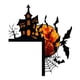 thumbnail image 3 of Adhesivo de pared de Halloween, vinilo decorativo de PVC removible e impermeable Estilo C, 3 of 9