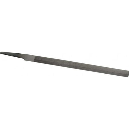 

Nicholson 8 Long Smooth Cut Half Round American-Pattern File Single Double Cut 7/32 Overall Thickness Tang