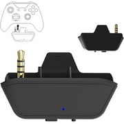 Audio Adapter for Wireless Bluetooth Xbox One Stereo Headset Audio Adapter for Xbox One X/S Compatible with Wireless Headset Speakers Audio Mic Headphone Converter Sound Enhancer