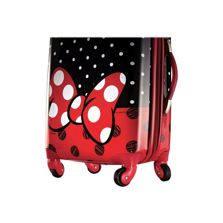 Disney Playful Minnie Mouse Molded Hardside Expandable 29 Spinner, Black