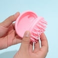 thumbnail image 4 of Masajeador capilar para el crecimiento del cabello con cepillo de silicona suave, doble uso en seco y húmedo y limpieza profunda., 4 of 5