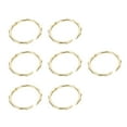 thumbnail image 2 of Miangastore 7Pcs Book Binding Rings Loose Leaf Binder Circle Single Binder Ring Metal Binder Rings, 2 of 8