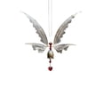 thumbnail image 1 of Campanilla De Viento Colgante De Cristal Ángel Volador Mariposa Ala Suncatcher Hermoso Decorativo Atractivo Colgante De Metal Impermeable Para Jardín Patio Coche Balcón Hogar Ornamento Advancent  HA026468-02, 1 of 5