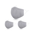 thumbnail image 1 of 3 PCS Washable Resuable Breathable 2 Layer Cloth Fabric Face Mask, G, 1 of 4