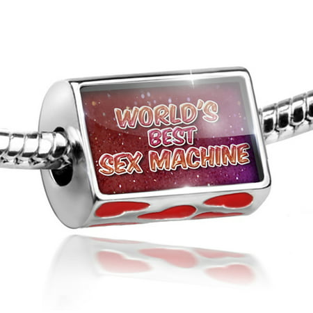 Bead Worlds best Sex Machine, happy sparkels Charm Fits All European