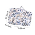 thumbnail image 2 of Yucurem Boho Floral Sewing Machine Dust Cover, Vintage Floral Protective Cover with Pockets for Most Standard Sewing Machines and Accessories, 2 of 7