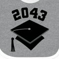thumbnail image 4 of Inktastic Future Class of 2043 Graduate Boys or Girls Baby Bib, 4 of 4