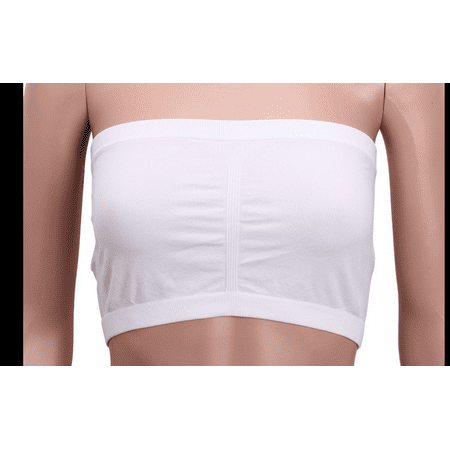

Fashionable Summer Ladies Strapless Bra Wrapped Chest with Sling Strapless Shoulder Dress Removable Mat Seamless Crop
