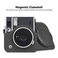 thumbnail image 3 of Mini 40 PU Leather Camera Case with Magnetic Clamshell Design, Adjustable Shoulder Strap for Mini 40, 3 of 7
