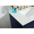 thumbnail image 4 of 30 inch single bathroom vanity in blue with backsplash, 4 of 8