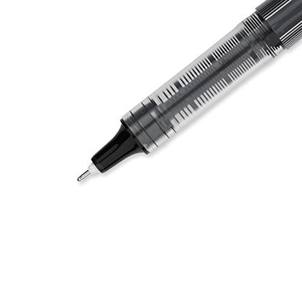 uni-ball Vision Needle Rollerball Pens, Fine Point (0.7mm), Black, 12 Count