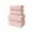 Pink, variant on Kyusrd Bedding Items!4 Pcs Bath Towels Set for Bathroom Thick Soft Absorbent Towel Set Of 4 Household Wash Face Gift Towel