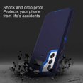 thumbnail image 4 of GHSDFBB for Galaxy S21 5G Case Shockproof Dust/Drop Proof 3-Layer Full Body Protection [Without Screen Protector] Rugged Heavy Duty Durable Cover Case for Samsung Galaxy S21 5G 6.2 2021, Navy Bl, 4 of 6