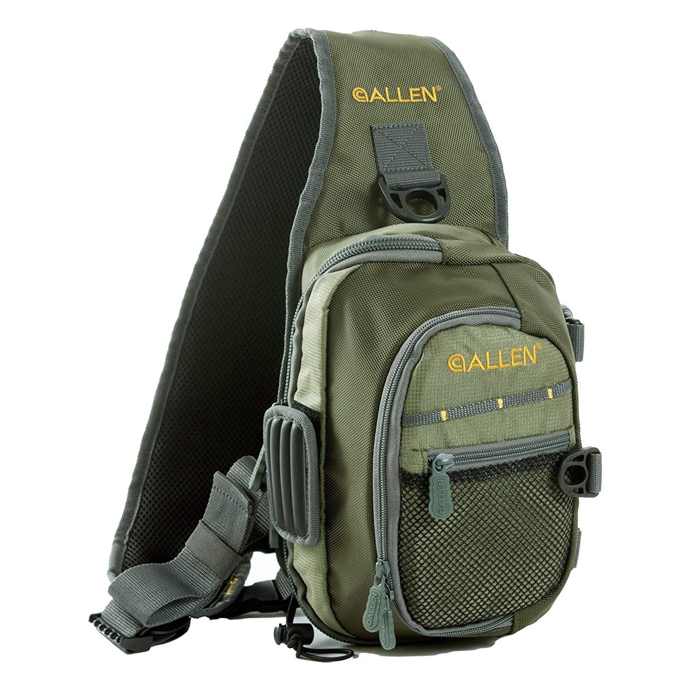 Allen Company Cedar Creek Fly Fishing Sling Pack, Fits 4 Boxes, Green