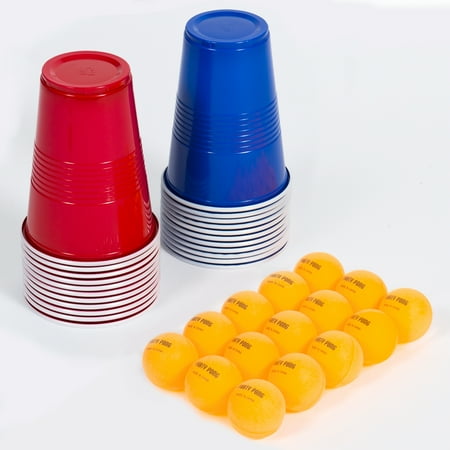 EastPoint Sports Portable Party Pong, (22) cups & (15) (Best Beer Pong Technique)