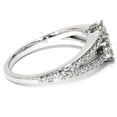 thumbnail image 3 of Pompeii 5/8 Carat 2 Stone Forever Us Diamond Ring 14K White Gold (H/I,I1-I2), 3 of 3