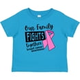 thumbnail image 3 of Inktastic Our Family Fights Together Breast Cancer Awareness Boys or Girls Baby T-Shirt, 3 of 5