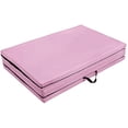 thumbnail image 2 of BETISEF 4'x8'x2'' Multipe Colors Thick Gymnastics Mat,Folding Gym Exercise Mats,Stretching Fitness Yoga Mat（Sakura pink）, 2 of 7