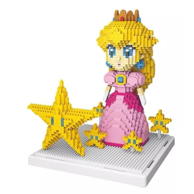 Set Mini Bloques Armables 3D MR. GADGETS figura armable Princesa Peach