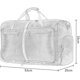 thumbnail image 4 of Bolsa de viaje 40l Bolsa plegable Bolsa impermeable plegable para acampar Senderismo Viajes Verde. Afortunado Sencillez, 4 of 5