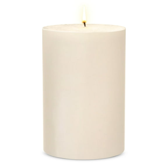 Ivory Pillar Candles