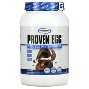 Proven Egg, 100% Egg White Protein, Chocolate, 2 lbs (900 g), Gaspari Nutrition