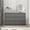 Gray3, variant on Topcobe 6-Drawer Wide Chest of Drawers, Storage Drawer Organizer, Traditional Bedroom Dresser, Sideboard Buffet for Living Room, Gray 6 Door Dresser