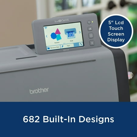 Brother ScanNCut DX SDX125EGY Electronic Cutting Machine with Built-in Scanner