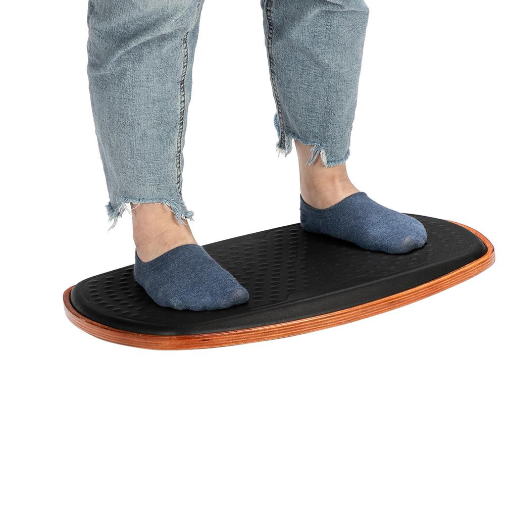 Anti Fatigue Balance Board Standing Desk Wobble Foot Rocker Balancing Mat Anti Fatigue Balance Board Standing Desk Wobble Foot Rocker Balancing Mat