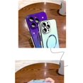 thumbnail image 6 of Gradient Glass Magnetic Phone case with Glass Back Panel, Silicone Frame, Reserved Lanyard Hole, Drop-Proof, for iPhone 15 14 13 12 Pro Max Plus Phone Case (P3,iPhone 14 Plus), 6 of 7