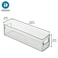 thumbnail image 3 of Stackable Fridge Bin with Handles - Kitchen Storage Bin for Cabinets, Pantry, or Freezer - Made in USA, 3 of 7