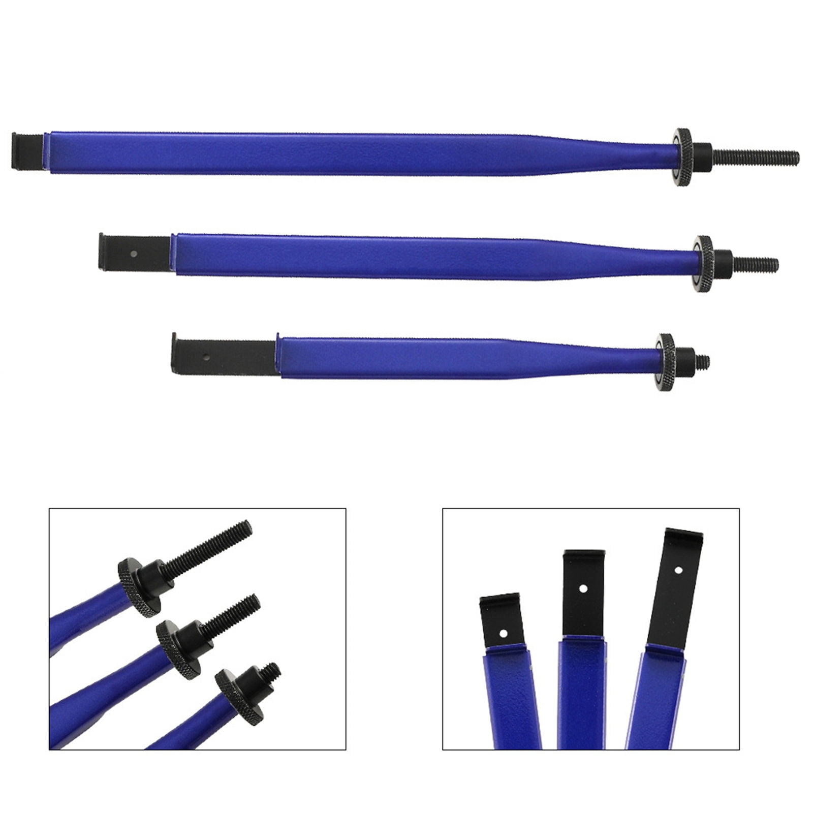 3Pcs Extension Wrench Clamp Tight Tool for Fixing Nut, Bolts and Hose Clamps Narrow Space Repair Tool Extension Clamp