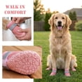 thumbnail image 3 of Deago 4PCS Dog Shoes for Small Dogs, Hot Pavement Summer Puppy Dog Boots & Paw Protectors with Soft Anti-Slip Rubber Sole, Mesh Breathable Dog Booties for Hardfloors, Walking Running, 3 of 9