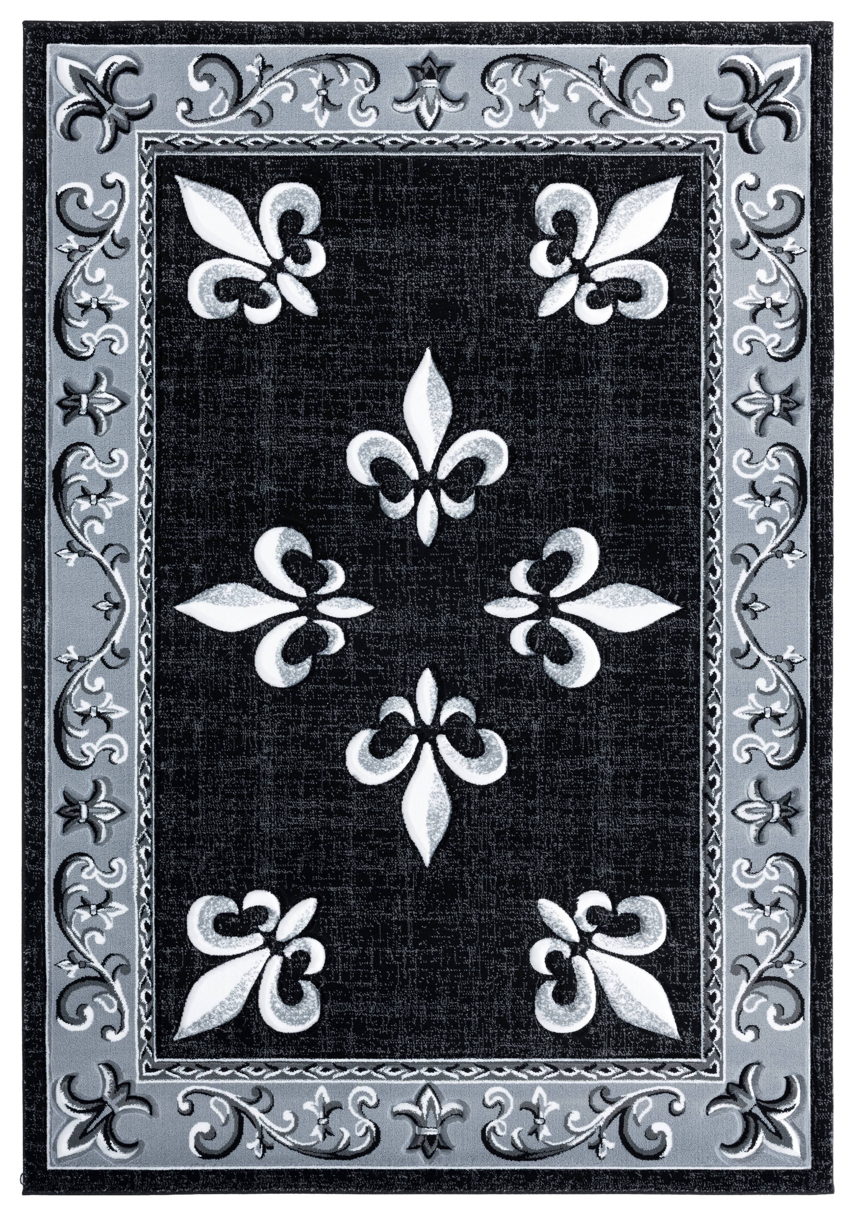 United Weavers Drachma Lafitte Transitional Border Accent Rug, Black, 1'10" x 2'8"