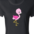 thumbnail image 4 of Inktastic Cute Flamingo, Baby Flamingo, Pink Flamingo, Bird Women's T-Shirt, 4 of 5