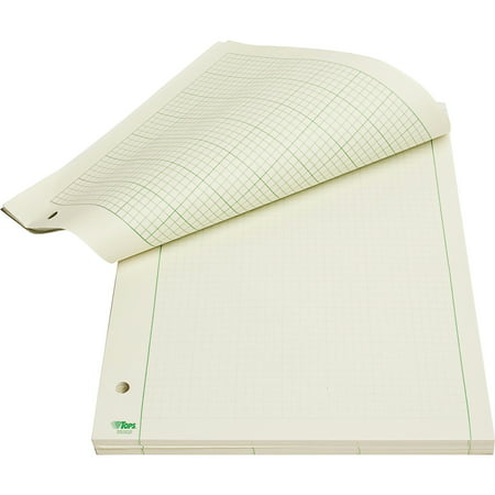 TOPS, TOP35502, Green Tint Engineering Computation Pad - Letter, 200 /