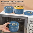 thumbnail image 4 of czcpp-Bento Box Adults Lunch Box, Keep Warm Thermal Lunch Container for Food, 18/8 Stainless Steel Portable Insulated Food Container with Bag, Induction Cooker & Microwave Safe, 4 of 4