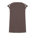 thumbnail image 3 of Womens Lace Tops Pleated Short Sleeve Shirts Summer Business Casual Dressy Blouses Womens Summer Top And Shirts Women Womens Tops Short Sleeve Loose Fit Tall Women's Shirts Women Tops Spandex Fashion, 3 of 4