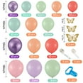 thumbnail image 2 of 167Pcs Blue Balloon Garland Arch Kit Reusable Birthday Balloon Set Latex Ocean Blue Gold Balloons Prop Decoration Balloon Party Background Balloon for Wedding Party Birthday, 2 of 7