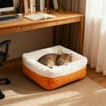 thumbnail image 5 of Soothing Dog and Cat Bed – Warm, Soft, Round Fluffy Faux Fur Pet Bed, Comfortable Cushion for Small, Medium & Large Dogs and Cats, 5 of 5