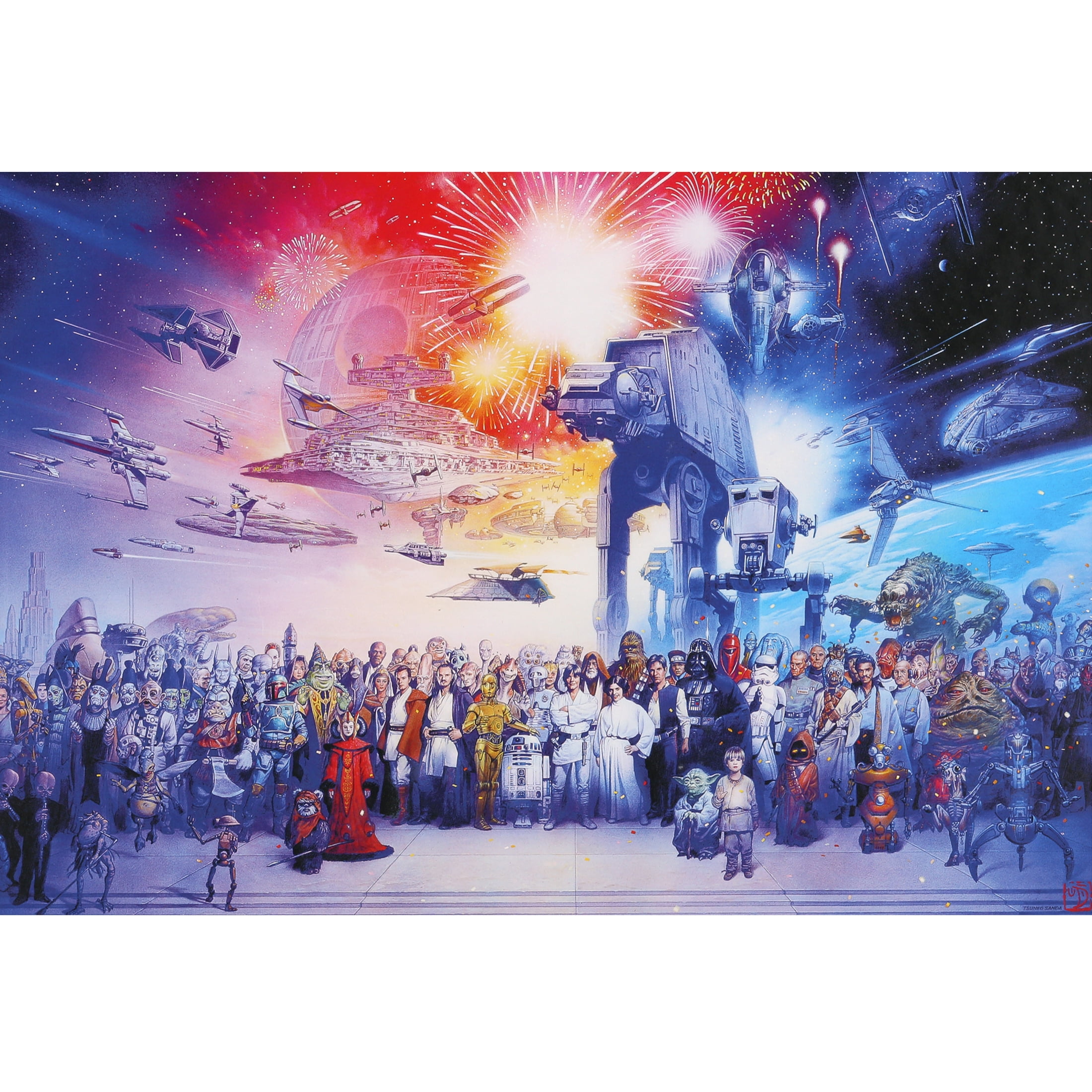 Buffalo Games 2000-Piece Star Wars Collection You Were The Chosen One Jigsaw Puzzle