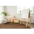 thumbnail image 2 of Joy Carpets Kid Essentials Endurance 12' x 7'6" Oval Indoor Area Rug in Color Brown, 2 of 5