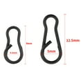 thumbnail image 2 of 20 Pcs Fishing Snap Clips Speed Links Swivel Hook Snap Carp Terminal Tackle, 2 of 6