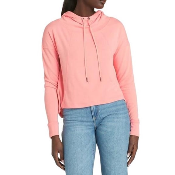LOLE Women's Downtown Pullover Hoodie Pink XS