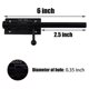 thumbnail image 2 of Heavy Duty Slide Bolt Gate Latch With A Padlock, Horizontal Bolt Latch Floor Latch Hardware And Loc, 2 of 4