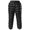 thumbnail image 2 of Pantalones de plumón unisex Invierno Cintura elástica Impermeable Más grueso Casual Aislado Transpirable Pantalones ultraligeros para deportes al aire - L L Macarena Abajo pantalones, 2 of 8